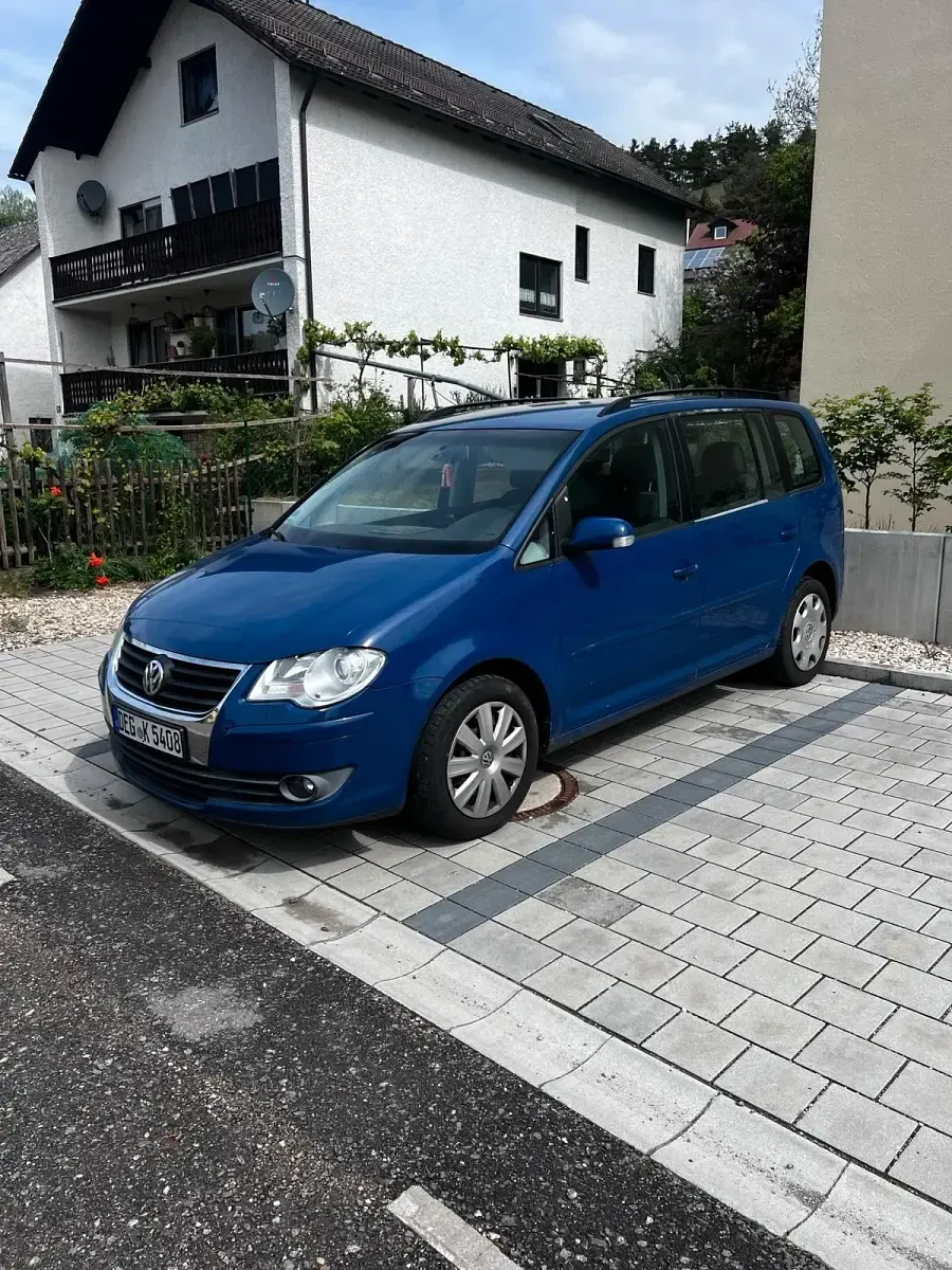 Używany VW Touran 140 KM (102 kW) 2008 Niebieski Minivan