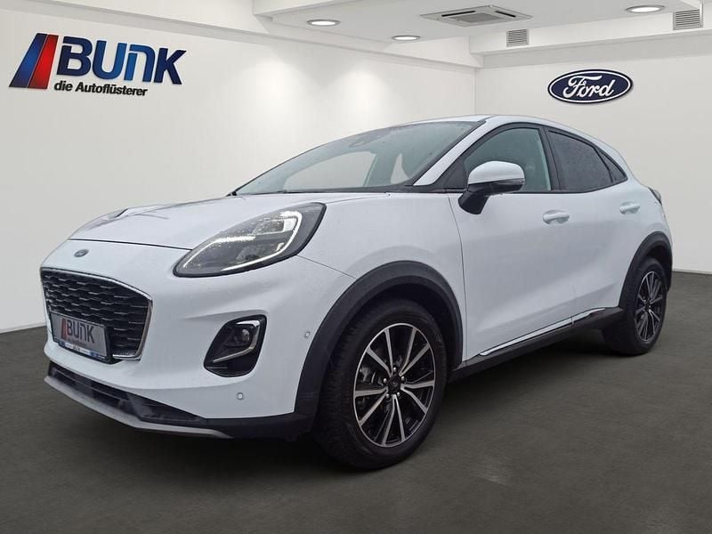 Gebraucht Ford Puma Titanium X 125 PS (91 kW) 2023 Frozen white SUV