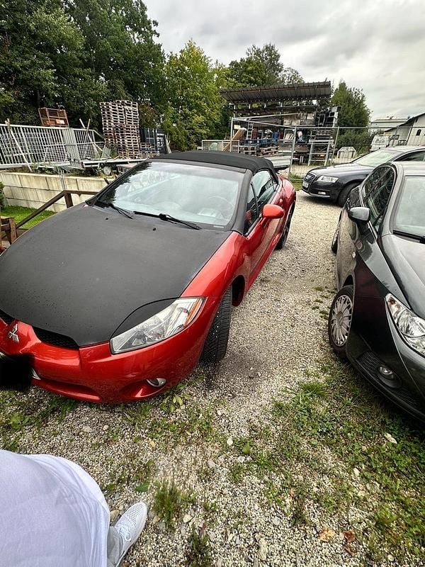 Rot Gebraucht 2008 Mitsubishi Eclipse Cabrio | 4.800 € - Bild 1/4