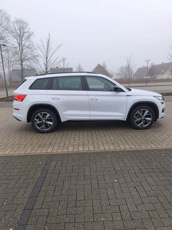 Gebraucht Skoda Kodiaq SportLine 150 PS (110 kW) 2020 Weiß SUV