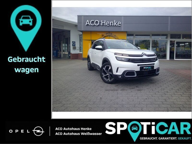 Weiß Gebraucht 2020 Citroën C5 Aircross Shine SUV | 20.890 € (Fairer Preis) - Bild 1/4