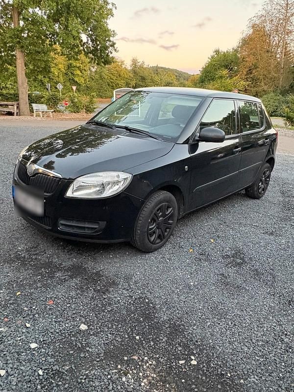 Gebraucht Skoda Fabia 69 PS (50 kW) 2009 Schwarz Kleinwagen
