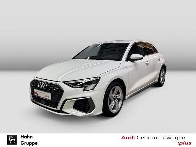 Ibisweiß Gebraucht 2023 Audi A3 S-Line Limousine | 29.930 € (Guter Preis) - Bild 1/4