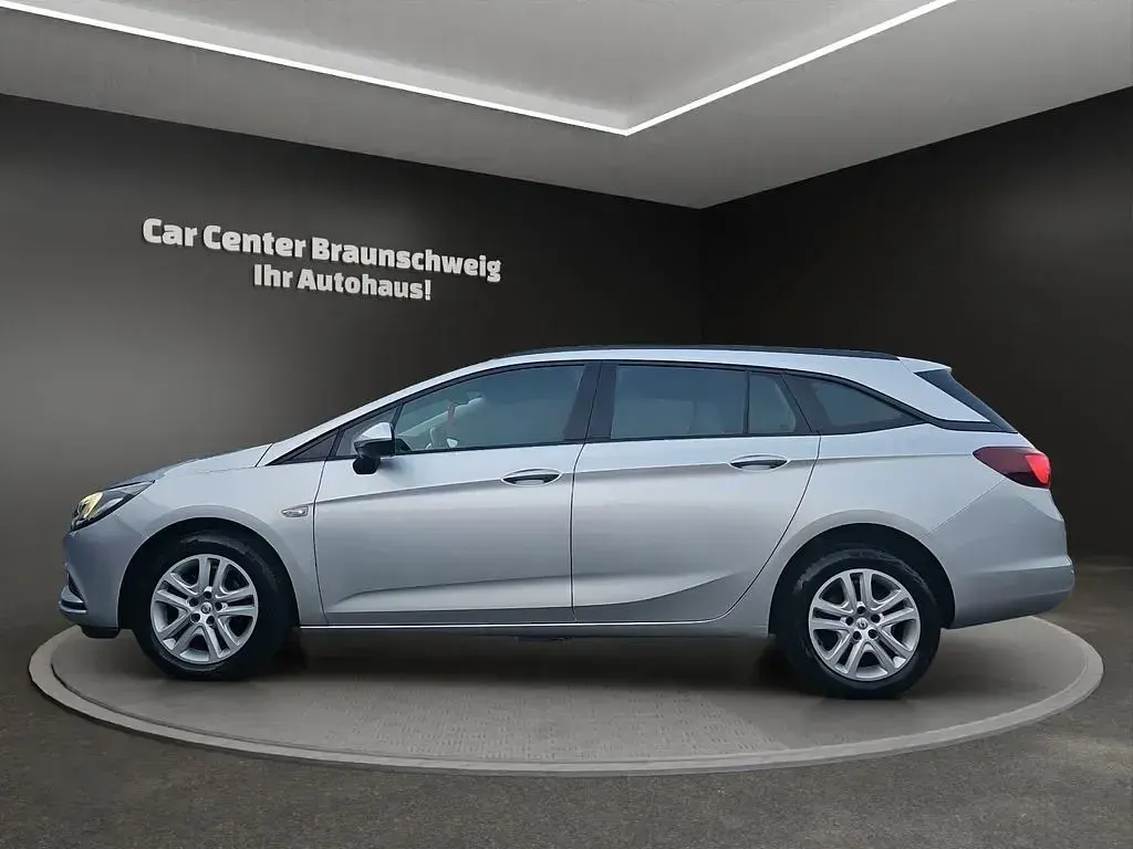 Gebraucht Opel Astra Edition 110 PS (80 kW) 2018 Silber Kombi