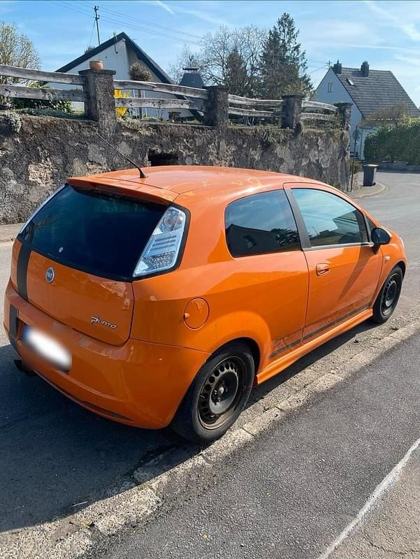 Gebraucht Fiat Punto 2008 Orange Kleinwagen