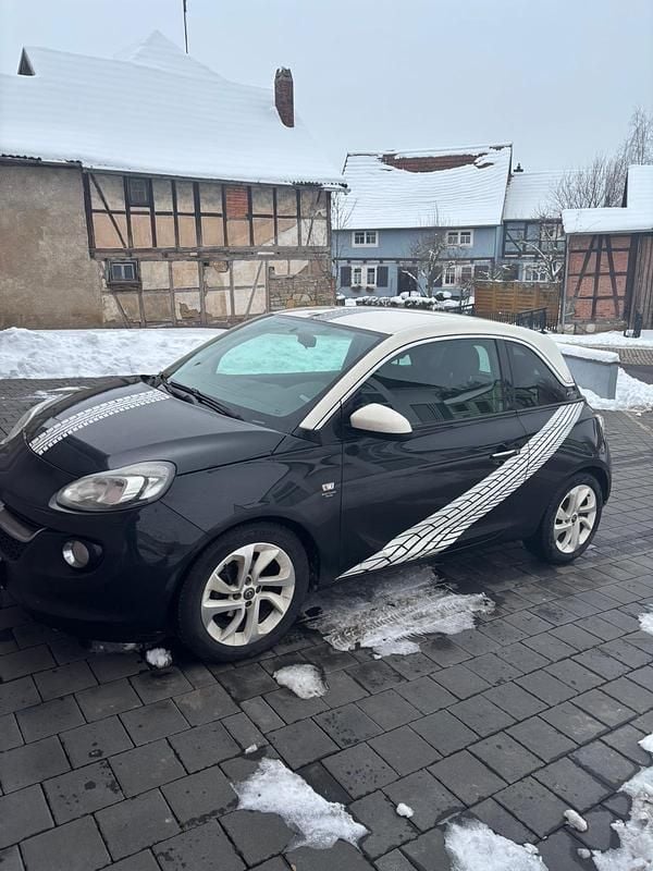 Gebraucht Opel Adam 69 PS (50 kW) 2014 Schwarz Kleinwagen