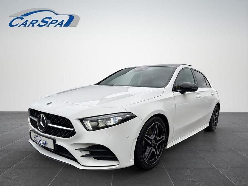 Polarweiss unilack Gebraucht 2019 Mercedes A220 AMG line Limousine | 26.990 € (Etwas zu teuer) - Bild 1/4