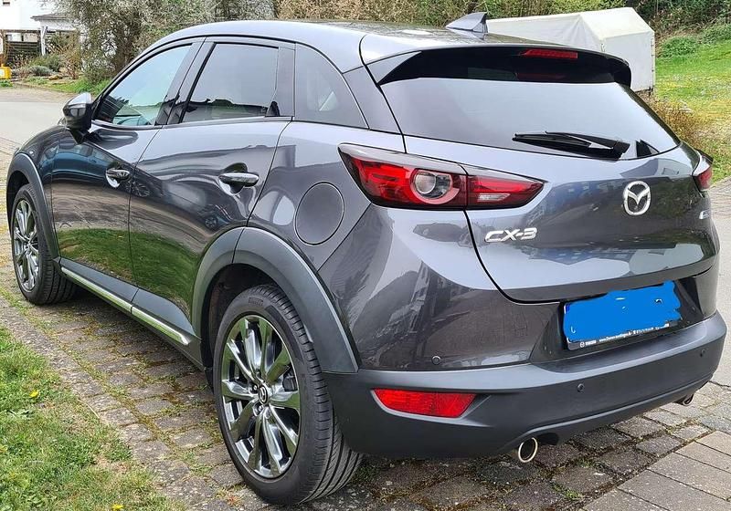 Gebraucht Mazda CX-3 Edition 121 PS (88 kW) 2020 Grau SUV