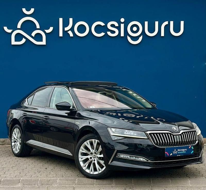 Schwarz Gebraucht 2020 Skoda Superb LAURIN & KLEMENT Limousine | 22.599 € (Guter Preis) - Bild 1/4
