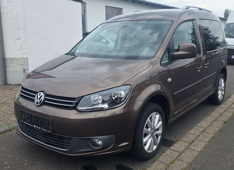 Braun Gebraucht 2014 VW Caddy Highline Van / Kleinbus | 7.999 € (Superpreis) - Bild 1/4