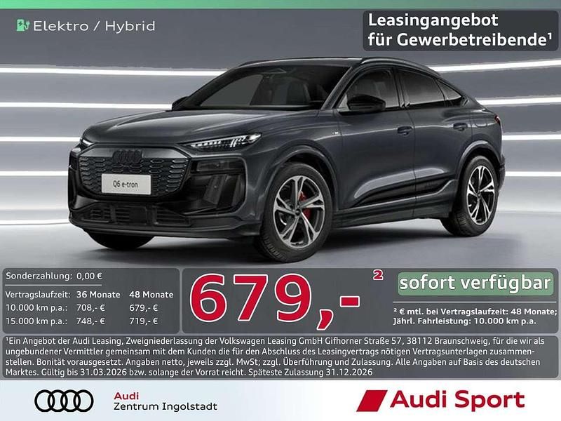 Daytonagrau Neu 2025 Audi Q6 Sportback e-tron Sport SUV | 82.450 € (Guter Preis) - Bild 1/3