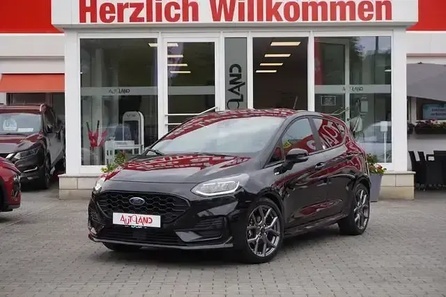 Gebraucht Ford Fiesta ST-Line 155 PS (114 kW) 2022 Obsidian schwarz metallic Kleinwagen