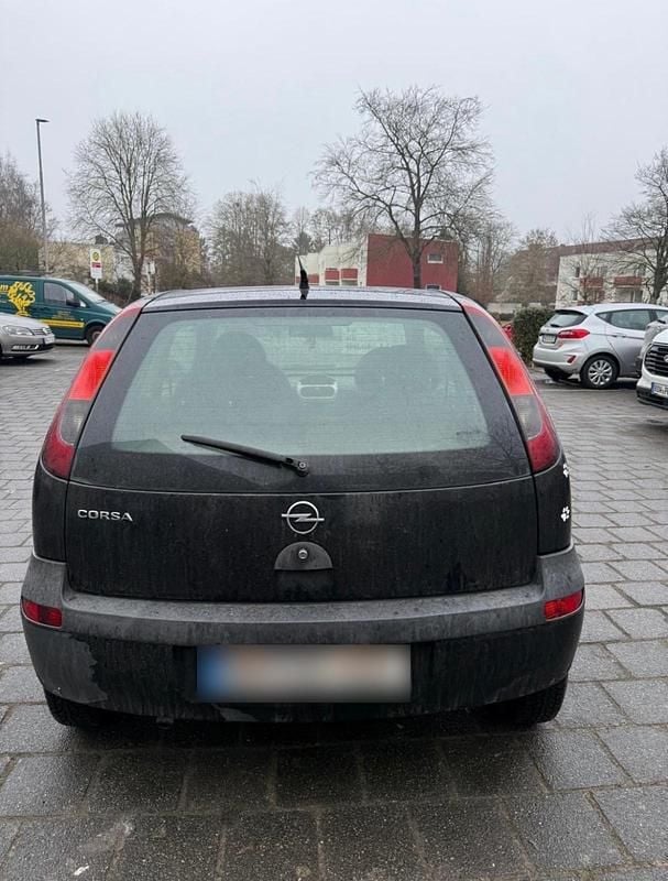 Gebraucht Opel Corsa 75 PS (55 kW) 2004 Schwarz Kleinwagen