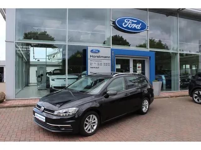 Schwarz Gebraucht 2017 VW Golf VII Comfortline Kombi | 13.950 € (Etwas zu teuer) - Bild 1/4