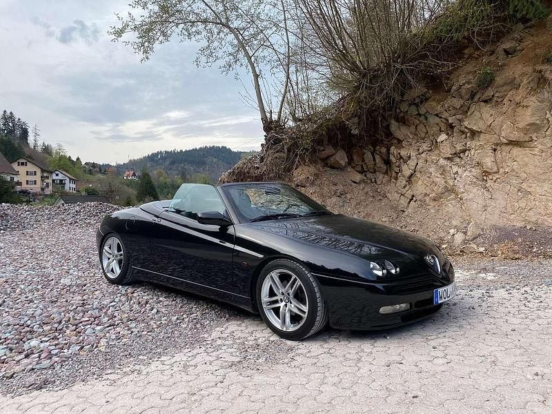 Gebraucht Alfa Romeo Spider 155 PS (114 kW) 1998 Schwarz Cabrio