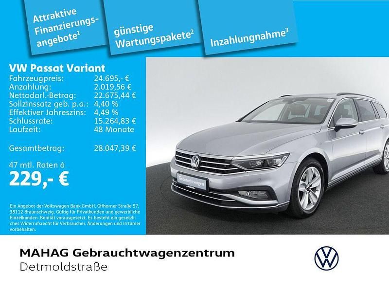 Pyritsilber metallic Gebraucht 2022 VW Passat Business Kombi | 24.695 € (Guter Preis) - Bild 1/2