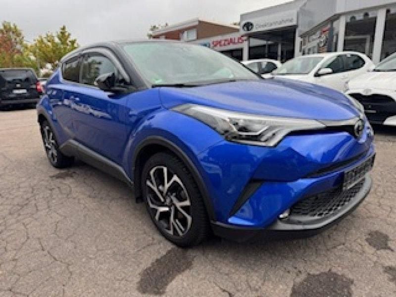 Titanblau metallic / dach schw Gebraucht 2018 Toyota C-HR Style SUV | 16.400 € (Fairer Preis) - Bild 1/4