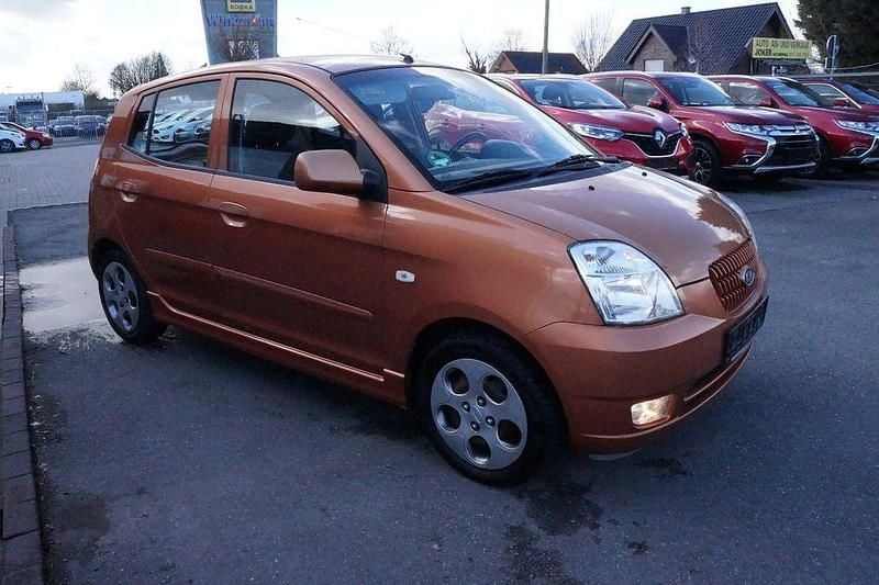 Gebraucht Kia Picanto EX 65 PS (47 kW) 2004 Orange Kleinwagen