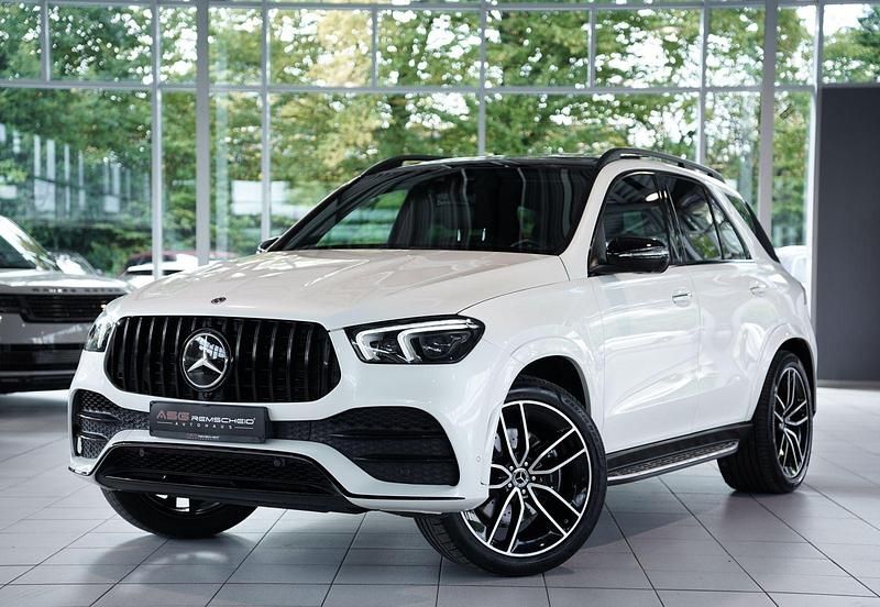 Weiß Gebraucht 2020 Mercedes GLE400 AMG line SUV | 70.900 € (Teuer) - Bild 1/3