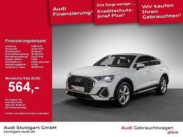Ibisweiß Gebraucht 2022 Audi Q3 Sportback S-Line SUV | 38.830 € (Teuer) - Bild 1/1