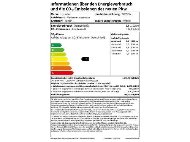 Gebraucht Hyundai Tucson N Line 215 PS (158 kW) 2024 Grau SUV