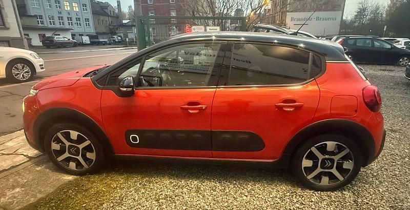 Gebraucht Citroën C3 Shine 82 PS (60 kW) 2017 Orange Kleinwagen