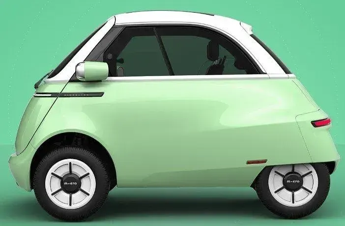 Neu Micro Microlino L7e 11 kW (16 PS) 2026 Parismint + weiß Kleinwagen