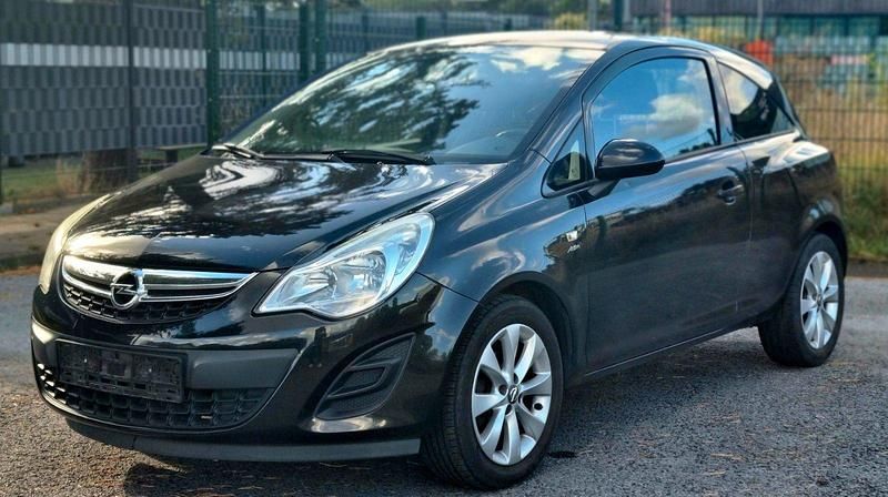 Schwarz Gebraucht 2013 Opel Corsa Active Kleinwagen | 4.290 € (Guter Preis) - Bild 1/4