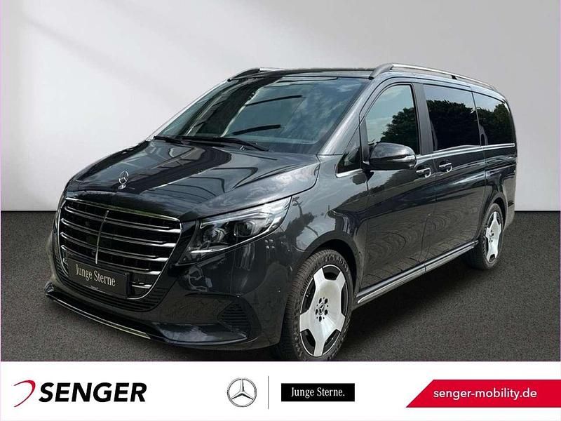 Grau Gebraucht 2024 Mercedes V300 Exclusive Van / Kleinbus | 88.450 € (Teuer) - Bild 1/4