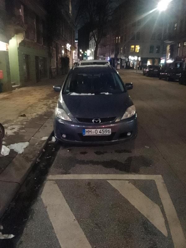 Gebraucht Mazda 5 115 PS (84 kW) 2009 Grau Van / Kleinbus