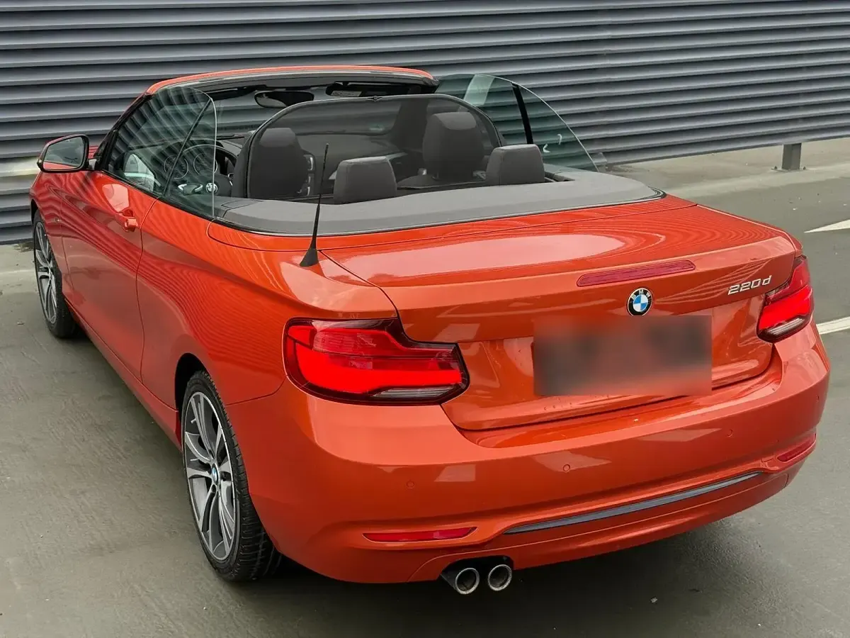 Gebraucht BMW 220 190 PS (139 kW) 2015 Orange Cabrio