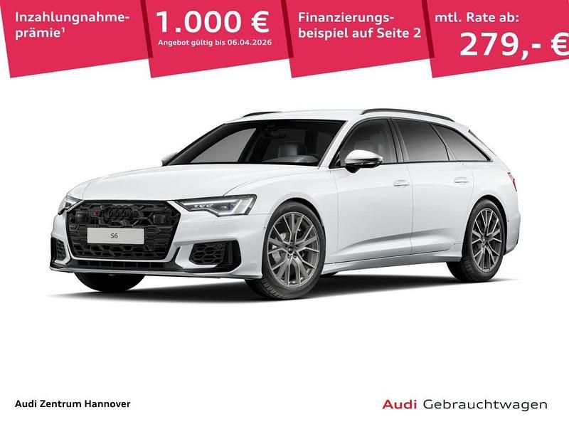 Gebraucht Audi S6 Ambiente 344 PS (253 kW) 2024 Gletscherweiß metallic Kombi