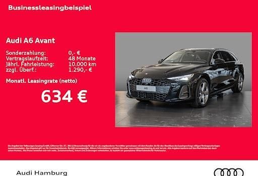 Neu Audi A6 Advanced Plus 204 PS (150 kW) 2025 Schwarz Kombi