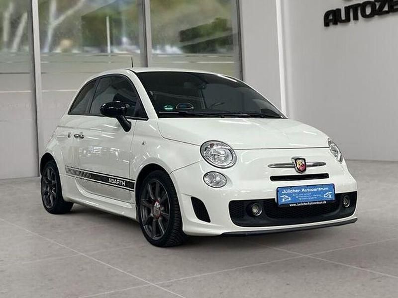 Weiß Gebraucht 2014 Abarth 500 Custom Kleinwagen | 9.990 € (Fairer Preis) - Bild 1/4