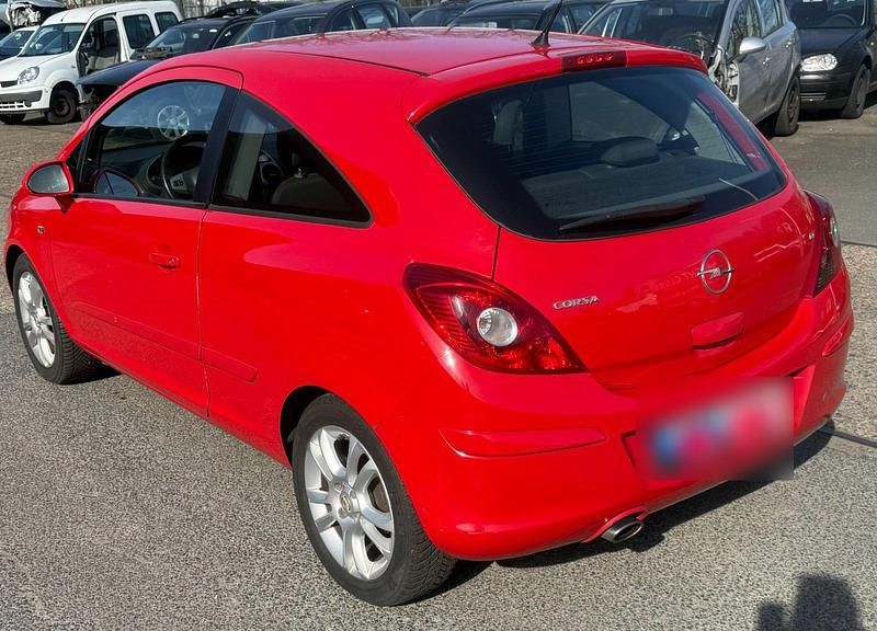 Gebraucht Opel Corsa 90 PS (66 kW) 2007 Rot Kleinwagen