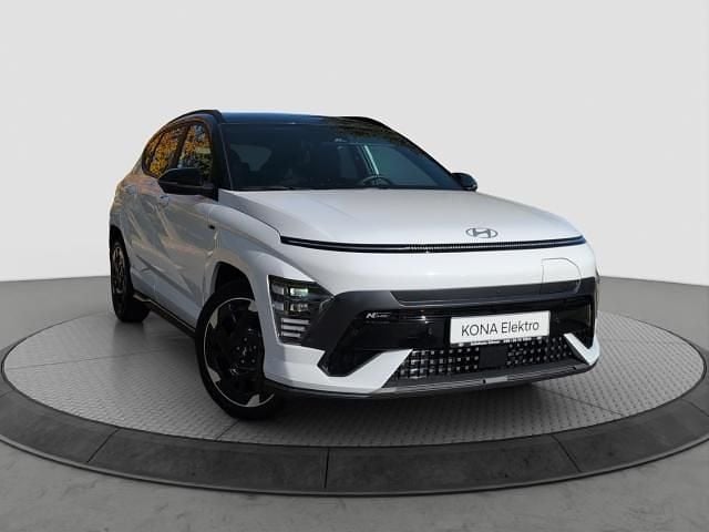 Weiss Gebraucht 2025 Hyundai Kona N Line SUV | 39.495 € (Fairer Preis) - Bild 1/4