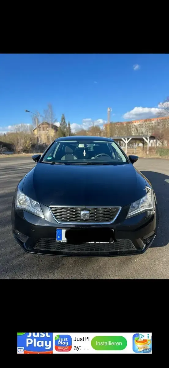 Gebraucht Seat Leon 105 PS (77 kW) 2013 Schwarz Limousine