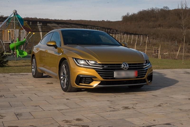 Gebraucht VW Arteon R-line 276 PS (202 kW) 2017 Gold Kleinwagen