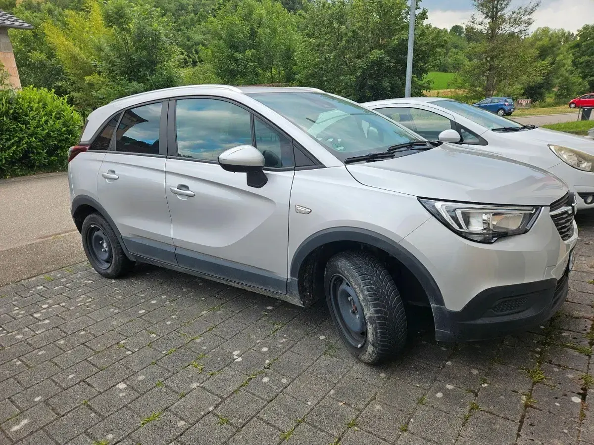 Gebraucht Opel Crossland Ultimate 110 PS (80 kW) 2019 Silber SUV