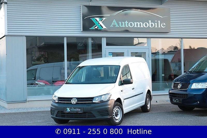 Weiß Gebraucht 2020 VW Caddy Maxi Van / Kleinbus | 8.999 € - Bild 1/4