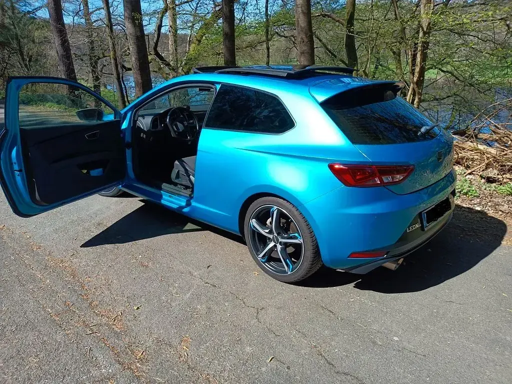 Gebraucht Seat Leon SC FR Sport 150 PS (110 kW) 2015 Blau Kleinwagen