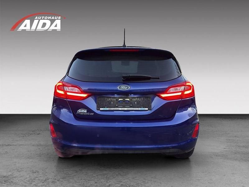 Gebraucht Ford Fiesta Titanium 125 PS (91 kW) 2018 Blau Kleinwagen