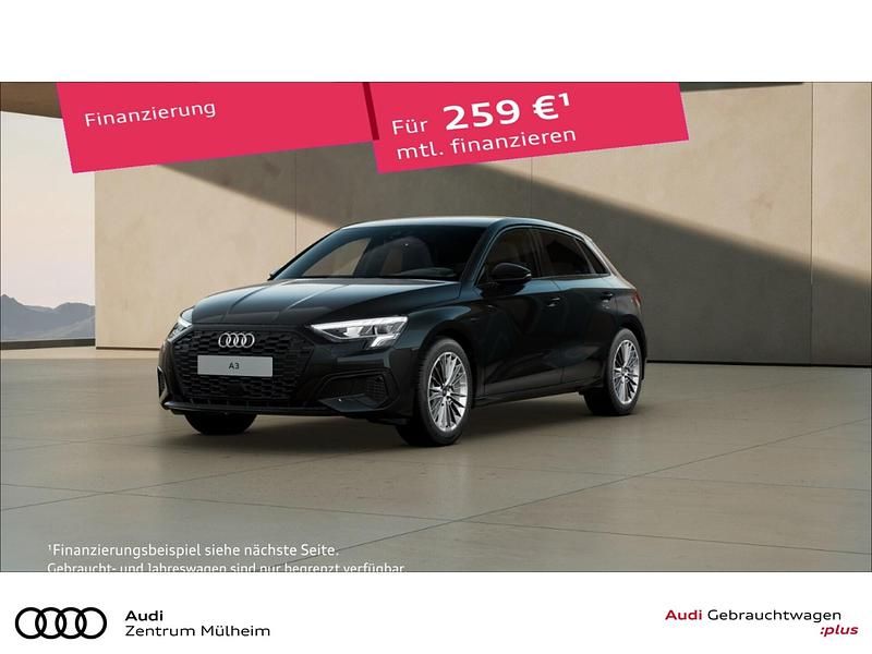 Gebraucht Audi A3 Advanced Plus 110 PS (80 kW) 2024 Schwarz Limousine
