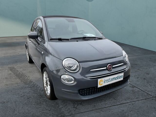 Grau Gebraucht 2020 Fiat 500C Lounge Cabrio | 11.390 € (Guter Preis) - Bild 1/2