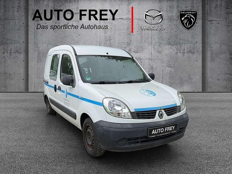 Gletscherweiß Gebraucht 2008 Renault Kangoo Van / Kleinbus | 1.590 € (Guter Preis) - Bild 1/4