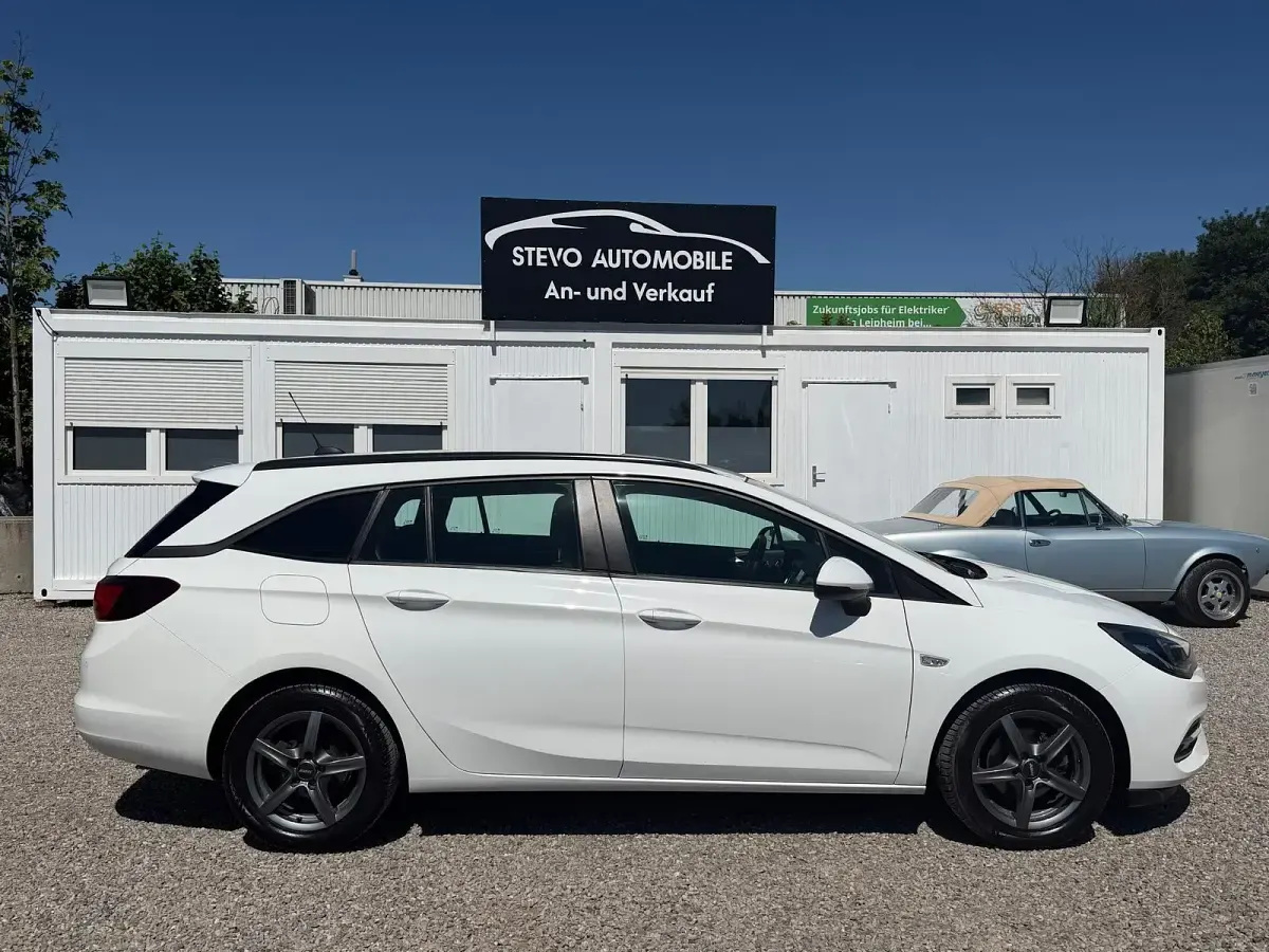 Gebraucht Opel Astra 122 PS (89 kW) 2020 Weiß Kombi
