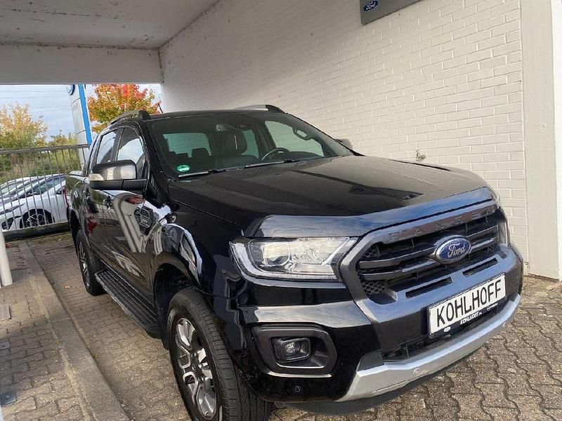 Schwarz Gebraucht 2021 Ford Ranger Wildtrack Abholung | 28.970 € (Fairer Preis) - Bild 1/4
