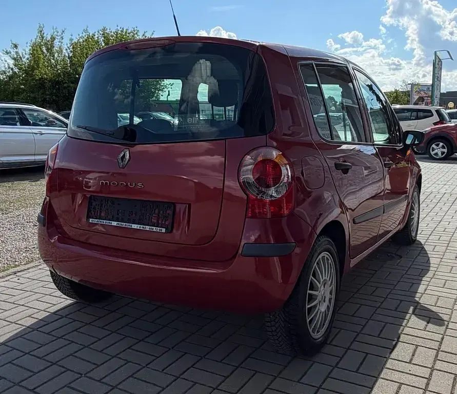 Gebraucht Renault Modus 88 PS (64 kW) 2006 Rot Van / Kleinbus