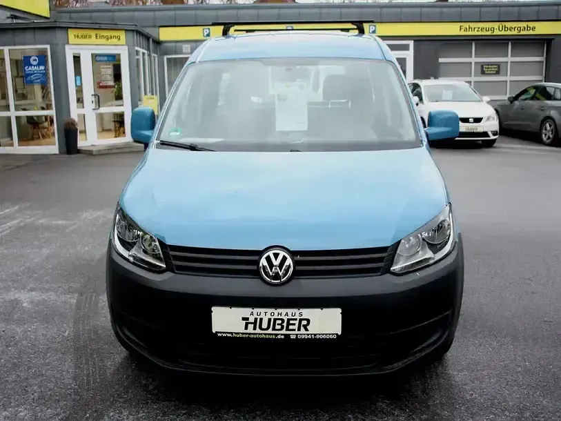 Gebraucht VW Caddy Maxi 110 PS (80 kW) 2014 Blau Van / Kleinbus