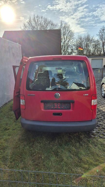 Gebraucht VW Caddy Edition 80 PS (58 kW) 2009 Rot Van / Kleinbus